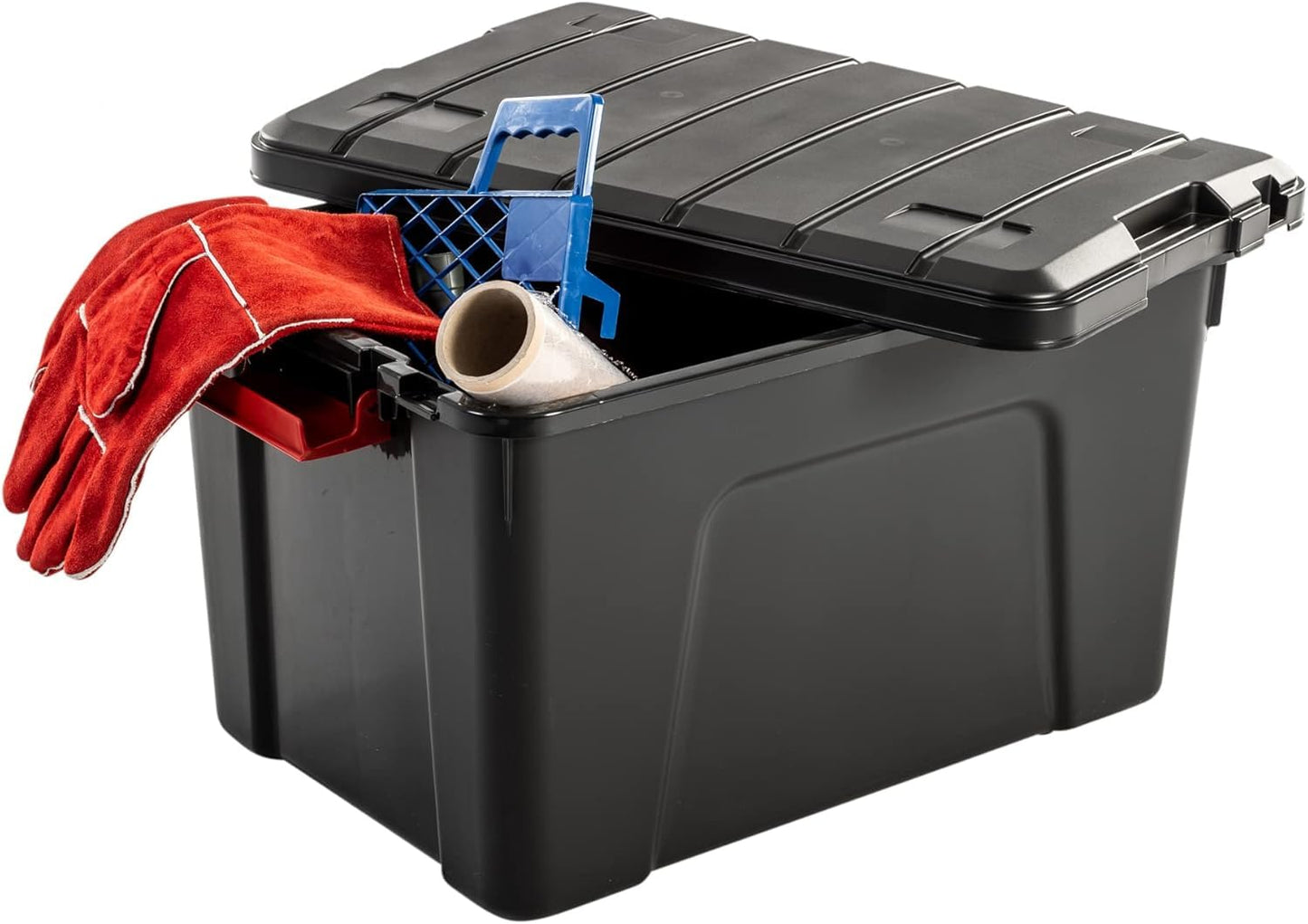 Iris Powerbox / Cushion Box / Cushion Box 'Store It All', SIA-1000, Mobile, Lockable, Robust, 170 L, Plastic, Black, 103 x 49.5 x 50 cm