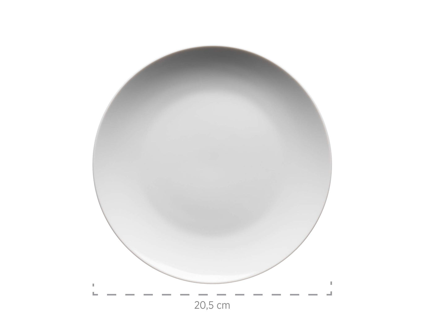 MÄSER 931523 Barca Geschirr-Set für 6 Personen, 30-tlg. Kombiservice, Porzellan, Weiß