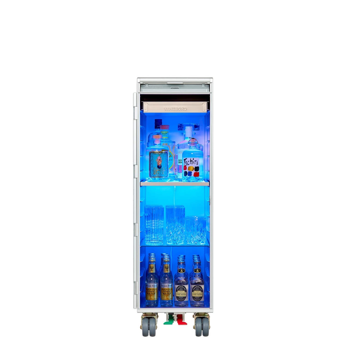 VanDeBord Equipment Package Bar, Accessories for Airline Trolleys, Aircraft Trolley Bar (Aluminium, KSSU)