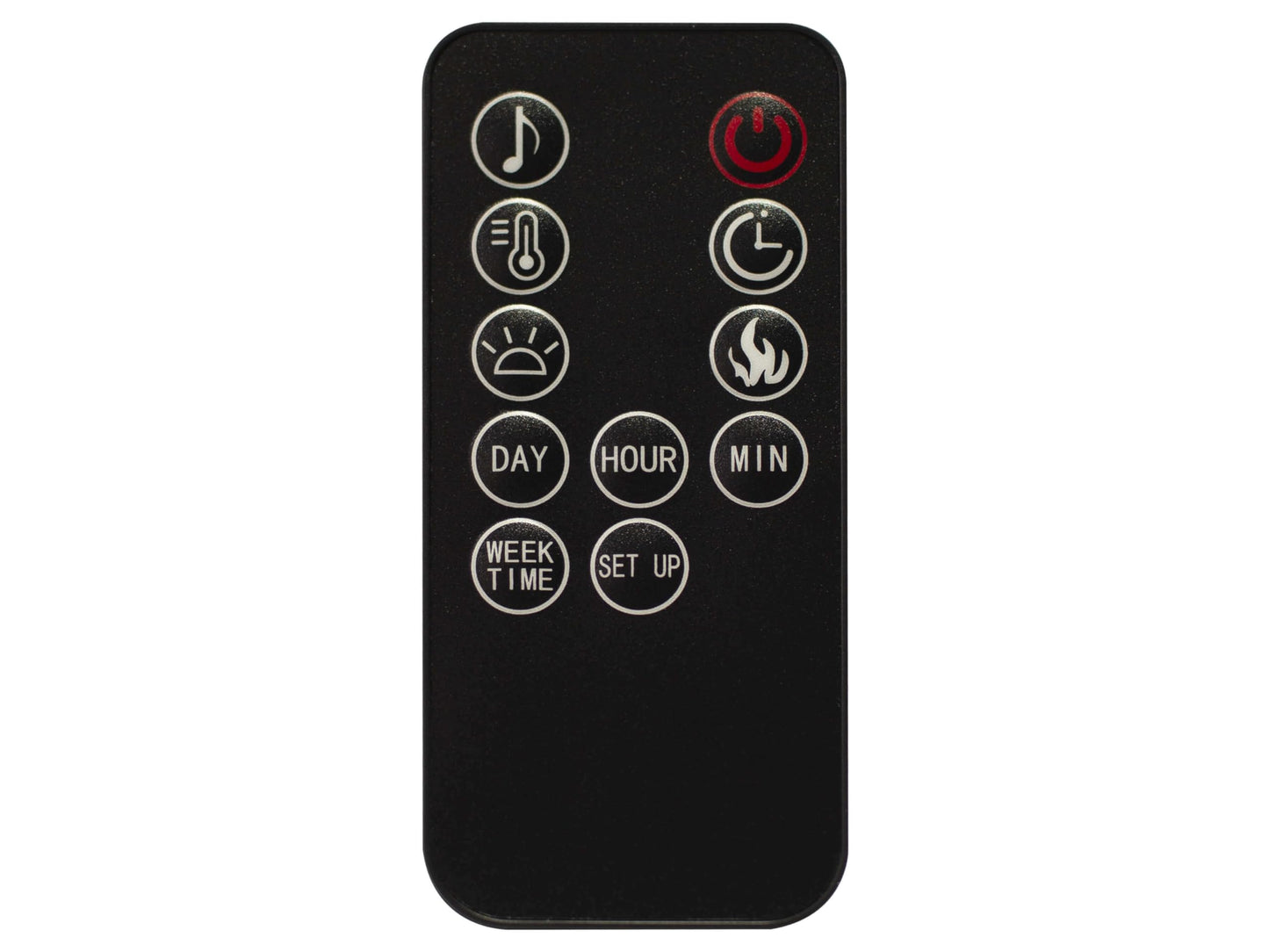 ArtiFlame Elektrokamin AF27WR Multicolor, Elektrischer Einbaukamin mit Heizung 900/1800 W, realistischer 3D-Flammeneffekt, LED-Beleuchtung, Fernbedienung, Timer, Thermostat, Knistereffekt, Schwarz