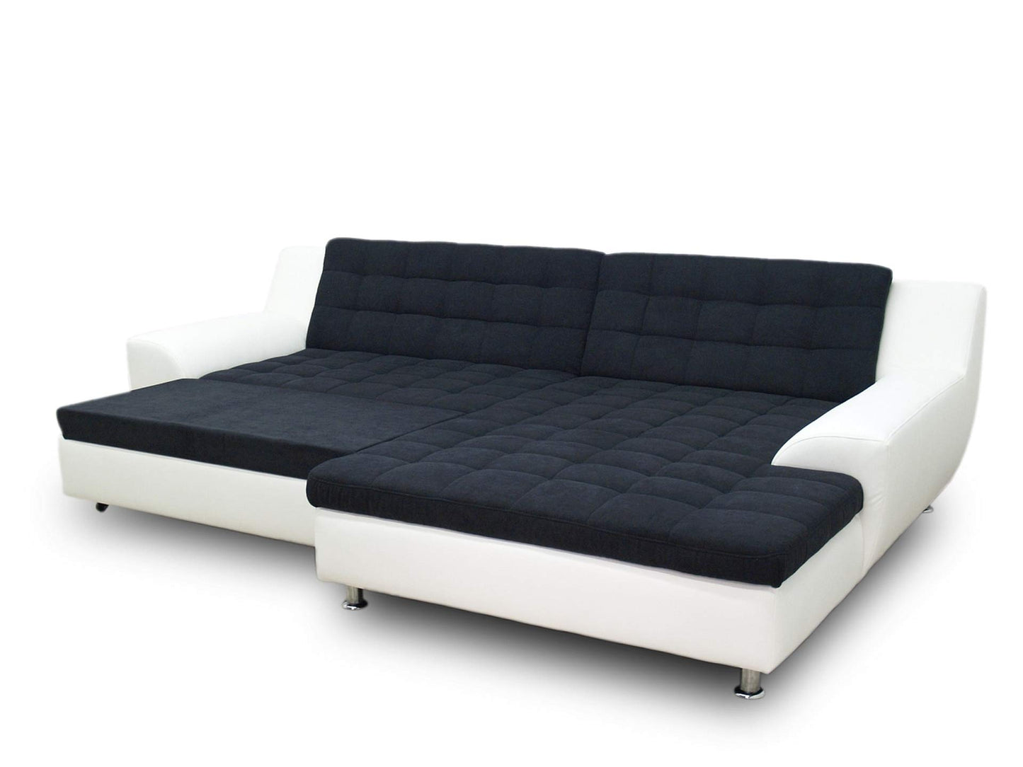Domo Collection Morton Corner Sofa L-Shaped with Sleep Function