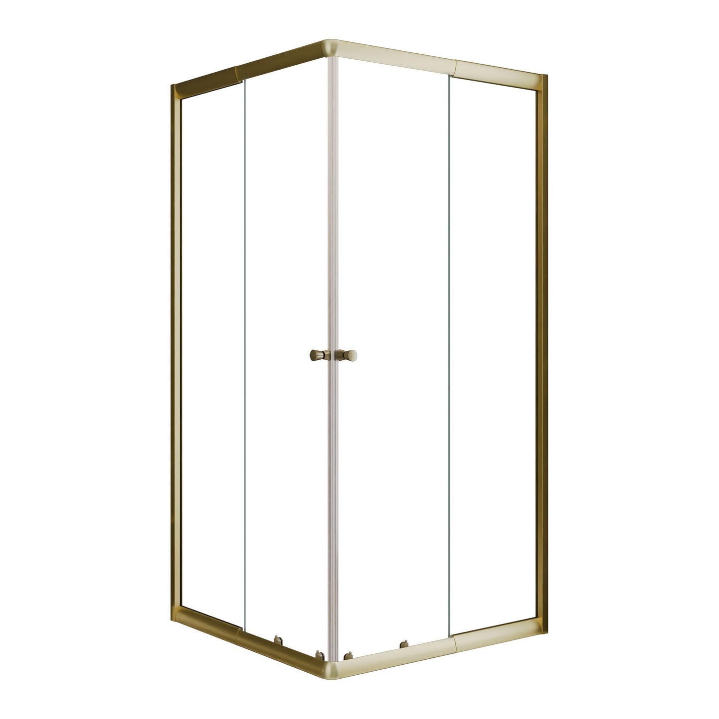 Shower Cubicle Sunny Corner Entry with Sliding Doors, 4060991057809