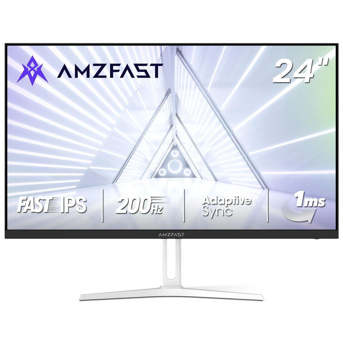Amzfast 27 Zoll Curved Gaming Monitor - 180Hz, FHD(1920x1080), VA 1500R, 1ms GtG, sRGB 130%, DCI-P3 95%, HDR, Adapive Sync, Blaulichtfilter, VESA 100 * 100, HDMI 1.4/DP 1.2 mit HDMI-Kabel - AMZG27C1