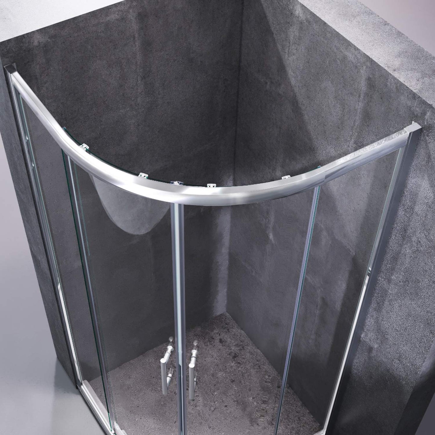 Quadrant Shower Cubicle Radius 550