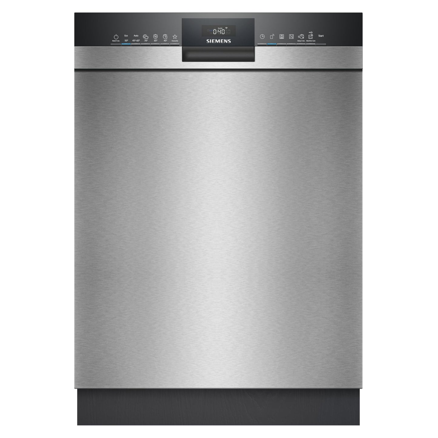 Siemens SN43ES06VE, iQ300 Smart Dishwasher, Undermount Dishwasher, 60 cm, Cutlery Drawer, Automatic Door Opening, Triple rackMatic, Particularly Quiet, intesiveZone, varioSpeed, aquaStop