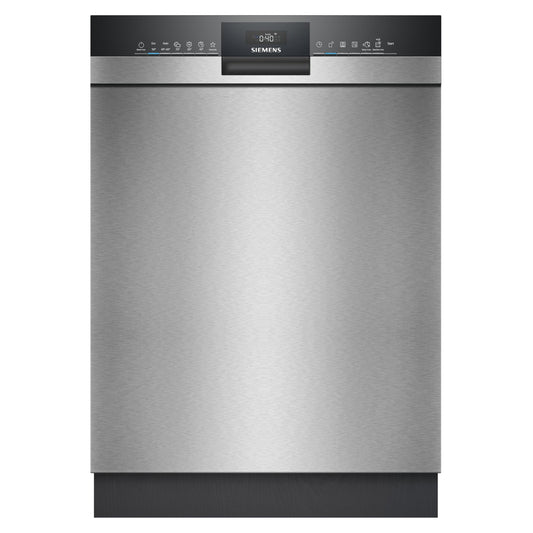 Siemens SN43ES06VE, iQ300 Smart Dishwasher, Undermount Dishwasher, 60 cm, Cutlery Drawer, Automatic Door Opening, Triple rackMatic, Particularly Quiet, intesiveZone, varioSpeed, aquaStop