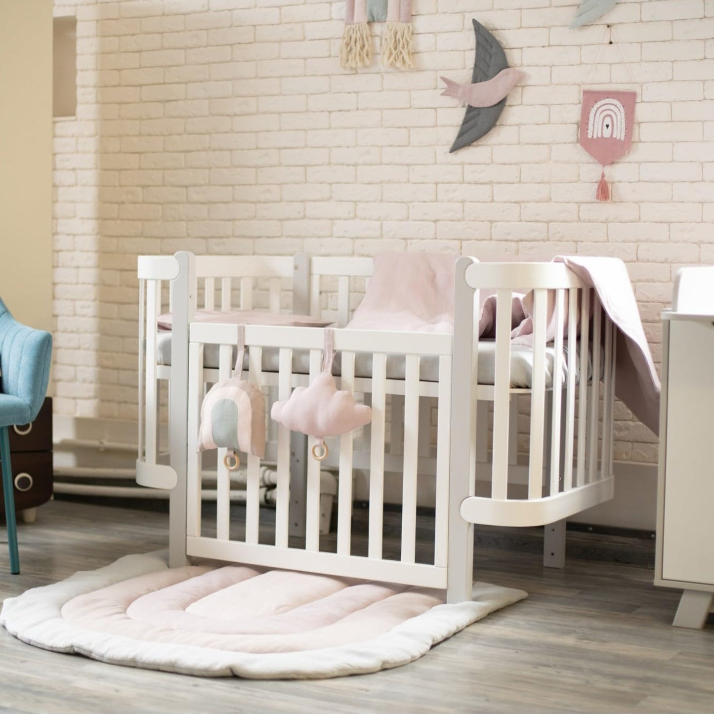 Veres Monaco Beech Baby Cot