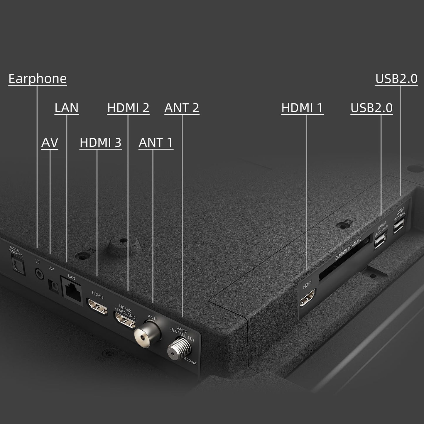 CHIQ L40FT 40 Zoll, Full HD, (100 cm) Smart Fernseher, HDR10, Dolby Audio & DBX-tv, Triple Tuner DVB-C/T2/S2, Integrierter Chromecast, Metall Randlos Design