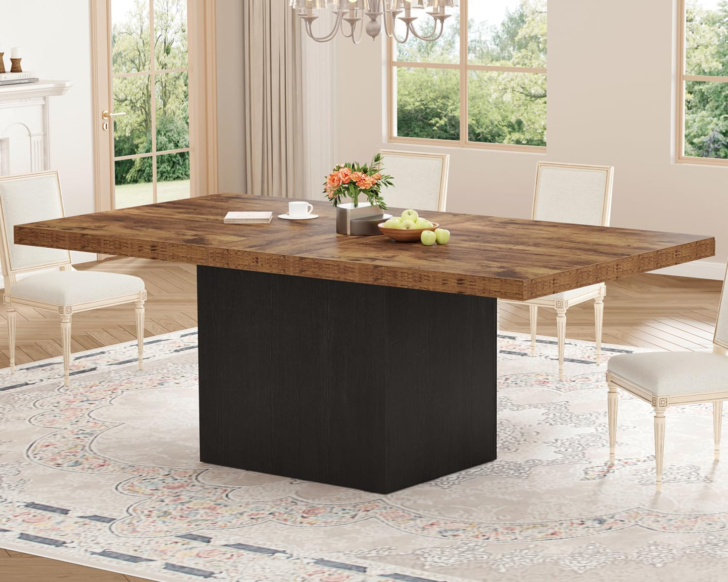HSH Modern Black Dining Table1