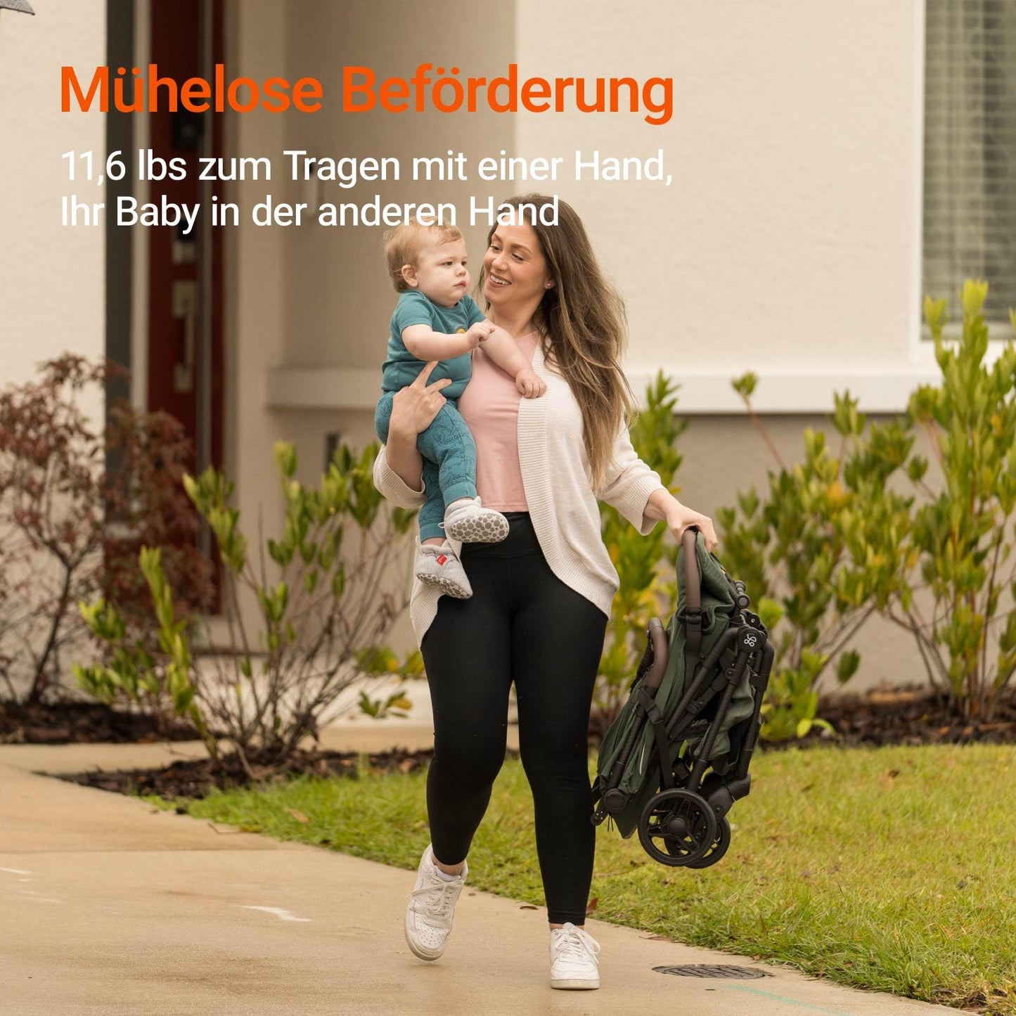 MAMAZING Baby Travel Buggy Pushchair for 6 - 4 Years up to 22 kg, Hand Luggage, Suitable for Small Folding Buggy Aeroplane with One-Handed Folding Design, Lightweight and Compact (5.26 kg) Made of