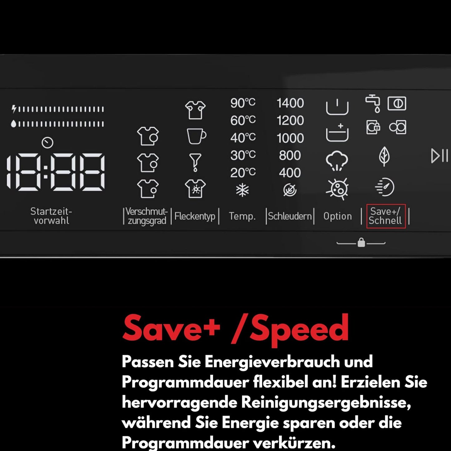 VESTEL WMI 89341 DX Washing Machine Front Loader, 8 kg, 1400 rpm, Inverter Motor, Steam, AquaStop + Switch, Dark Stainless Steel