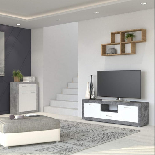 FORTE Baccio Wooden TV Cabinet