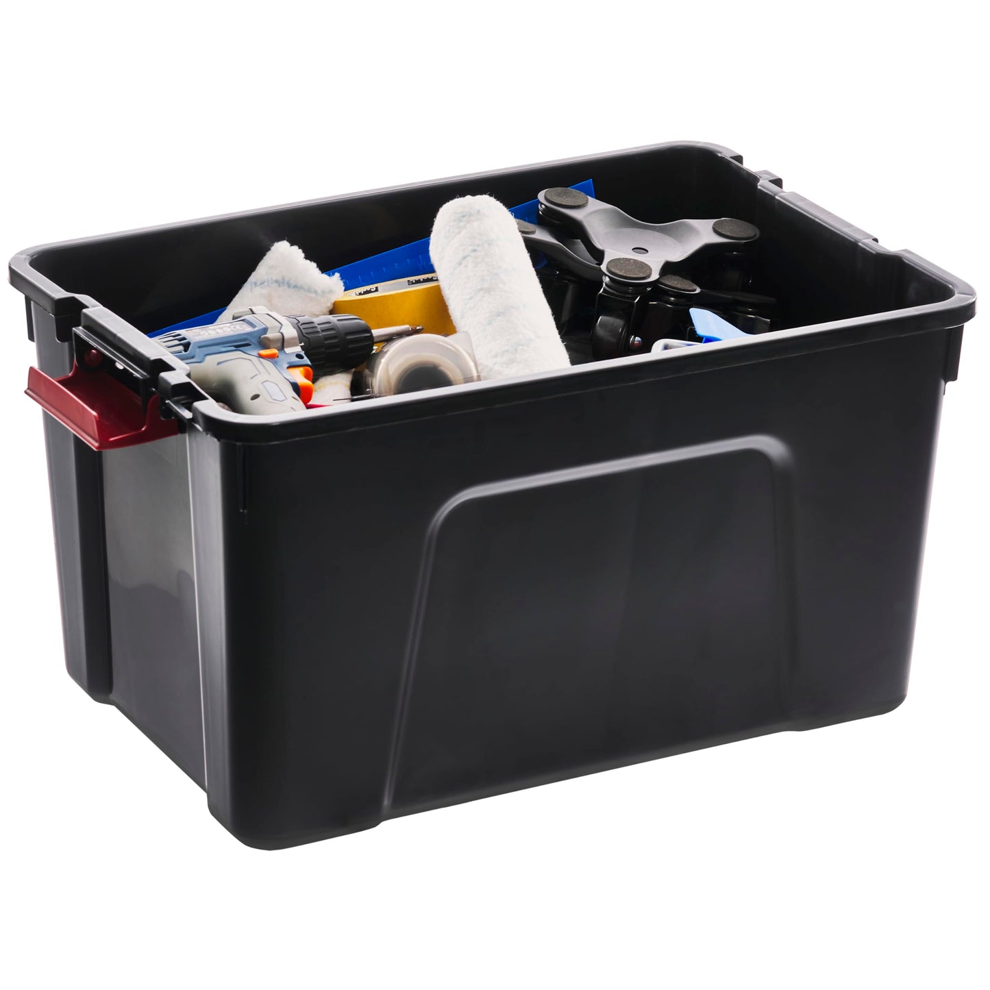 Iris Powerbox / Cushion Box / Cushion Box 'Store It All', SIA-1000, Mobile, Lockable, Robust, 170 L, Plastic, Black, 103 x 49.5 x 50 cm