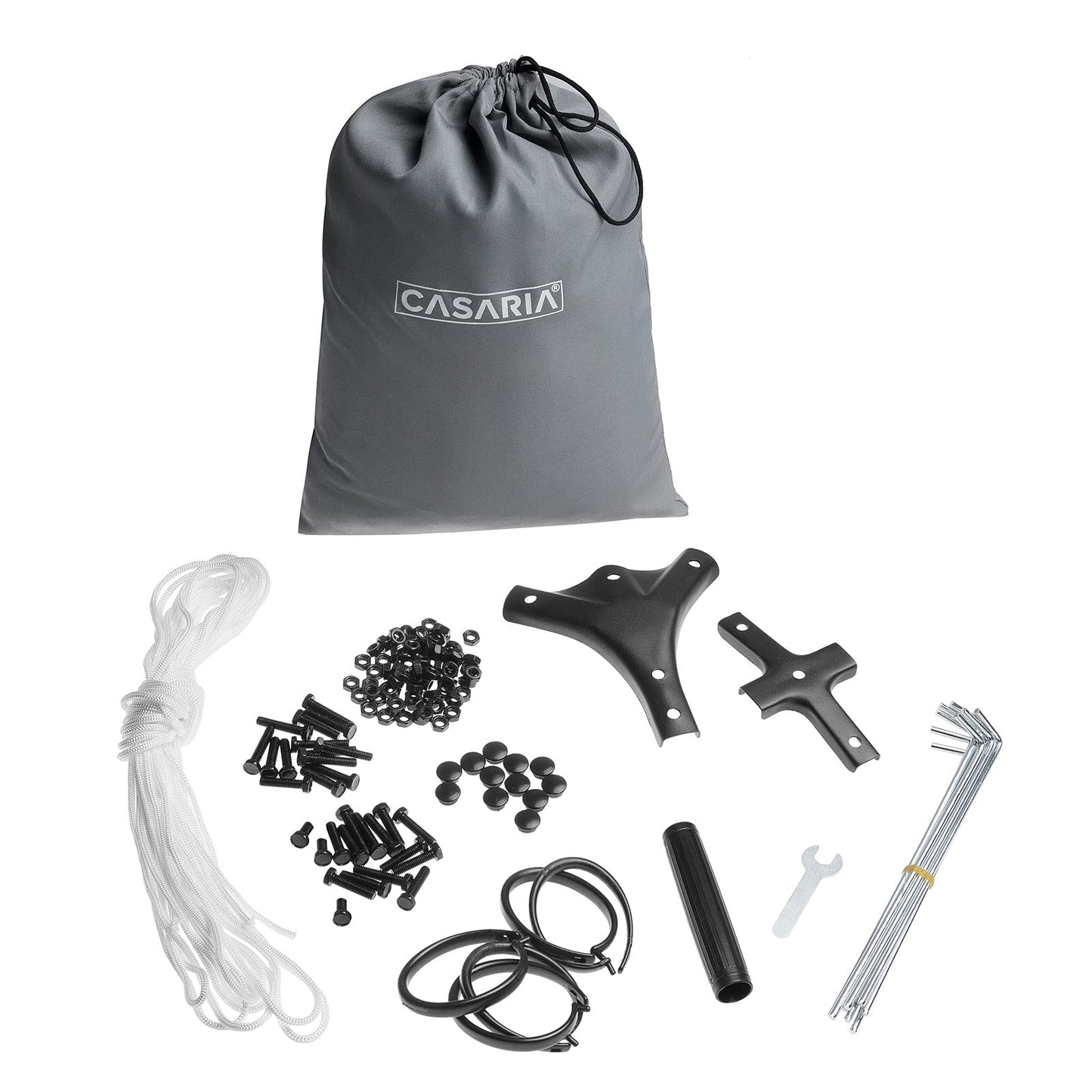 Casaria® Pavillon Topas 3x4m Metall Wasserabweisend UV-Schutz 50+ mit Seitenteile Stabil Gartenpavillon Luxus Modern Taupe