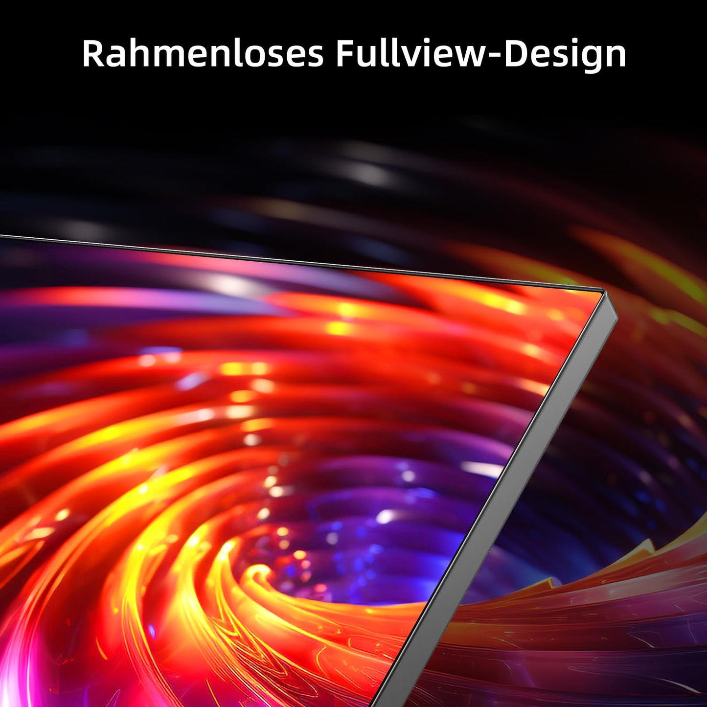 CHIQ L40FT 40 Zoll, Full HD, (100 cm) Smart Fernseher, HDR10, Dolby Audio & DBX-tv, Triple Tuner DVB-C/T2/S2, Integrierter Chromecast, Metall Randlos Design