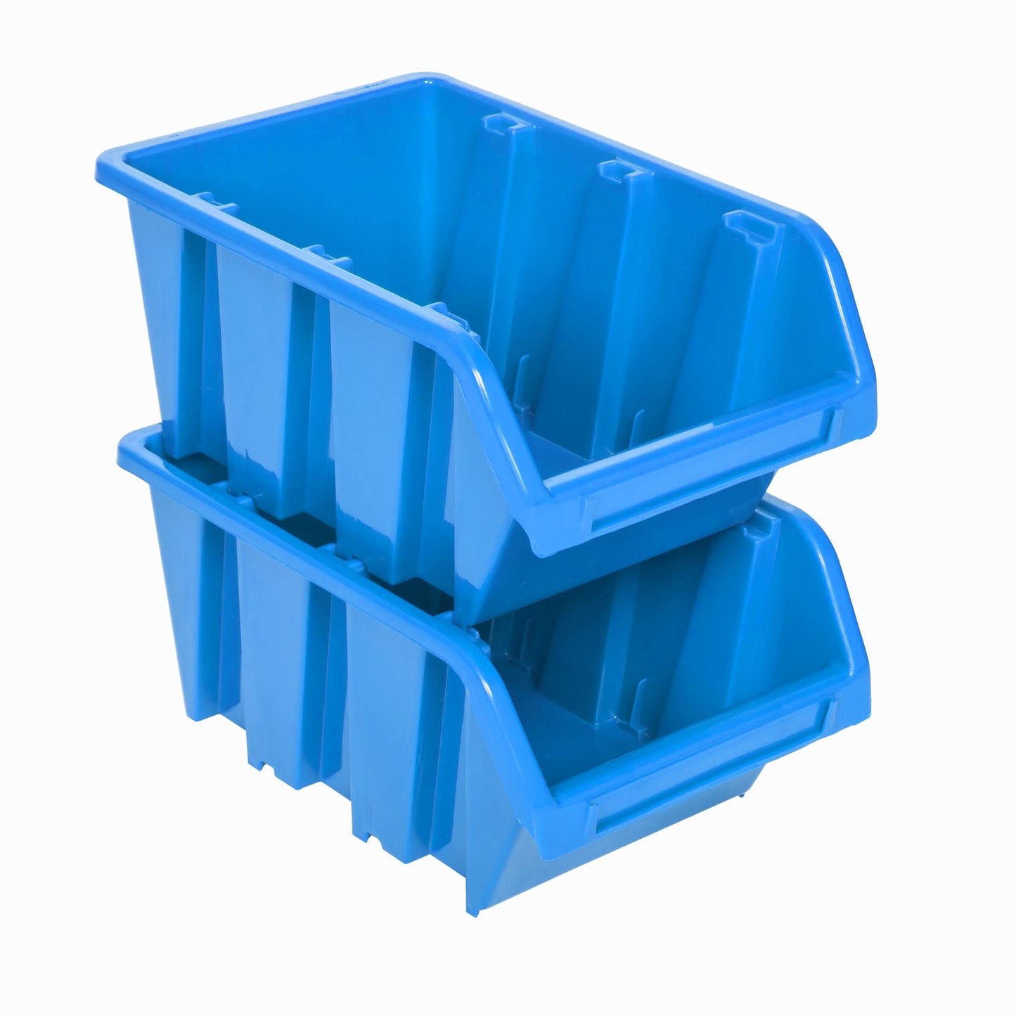 Storage System Wall Shelf 1152 x 390 mm | Pack of 55 | Stacking Boxes Storage Boxes | Extra Strong Wall Plates | Shelf Expandable | Workshop Shelf Storage Shelf Workshop Wall Shelf Boltless Shelf