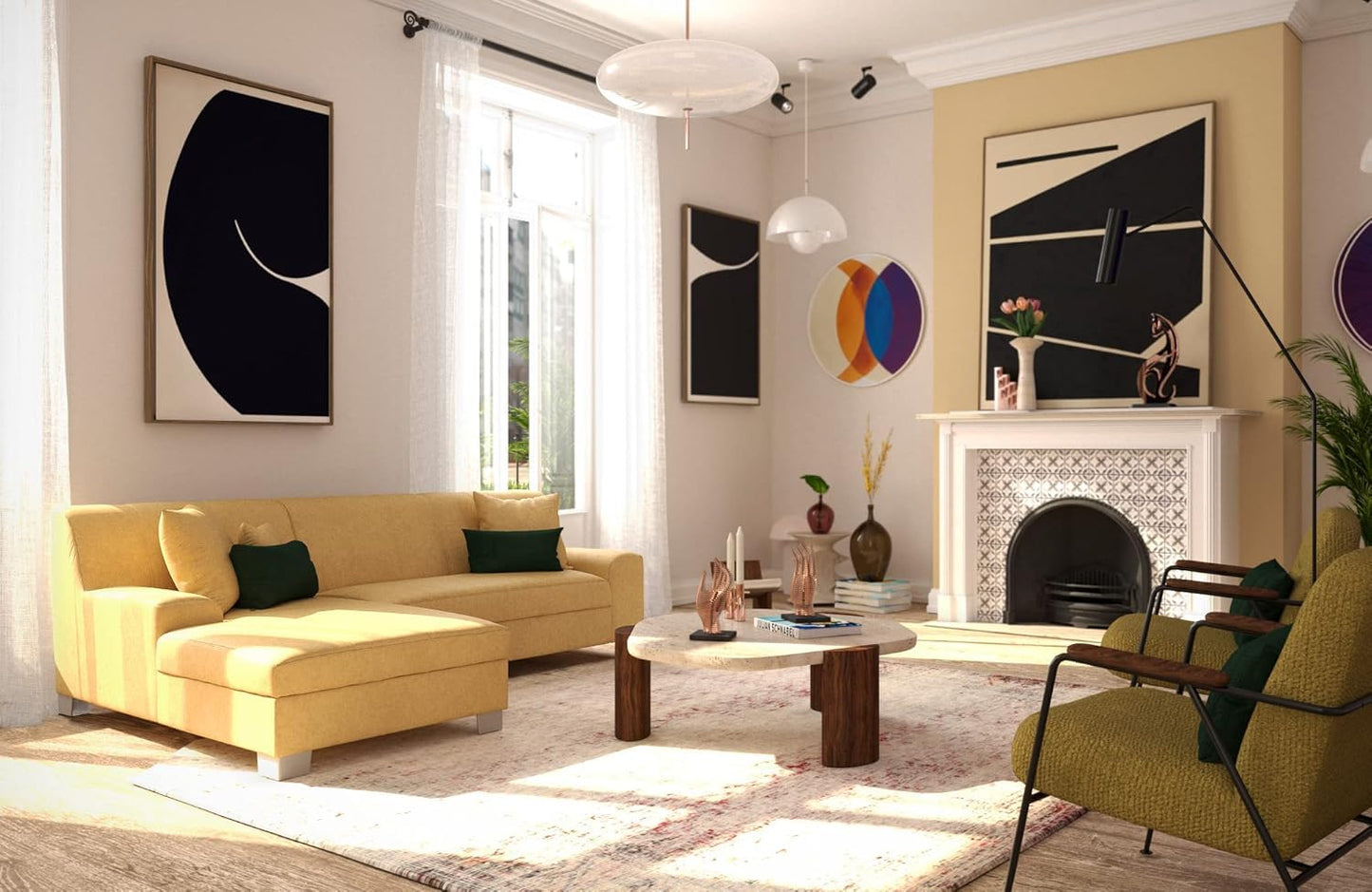 DOMO Collection Capri Corner Sofa