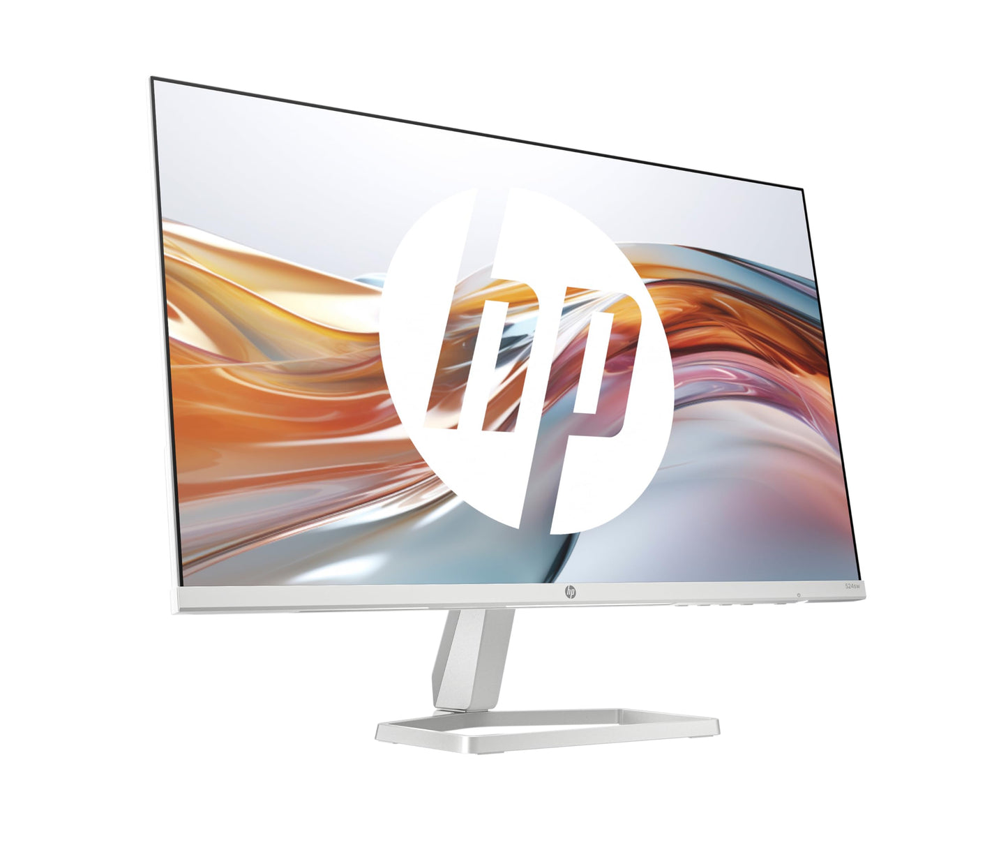 HP Series 5 527sa FHD IPS Monitor with Speakers | 68.6 cm (27 Inch) | 100Hz | 1500:1 Contrast | 99% sRGB | Dual HDMI 1.4 | VGA | Audio Out/Input | Anti-Glare | Tiltable | Sustainable | White