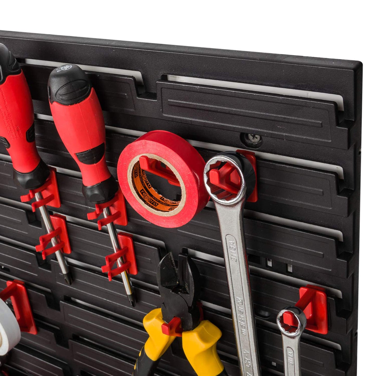 Storage System, 780 x 1152 mm, Stacking Boxes, Wall Shelf, 20 Holders, Storage Boxes, 44 Boxes, 5 Compartments