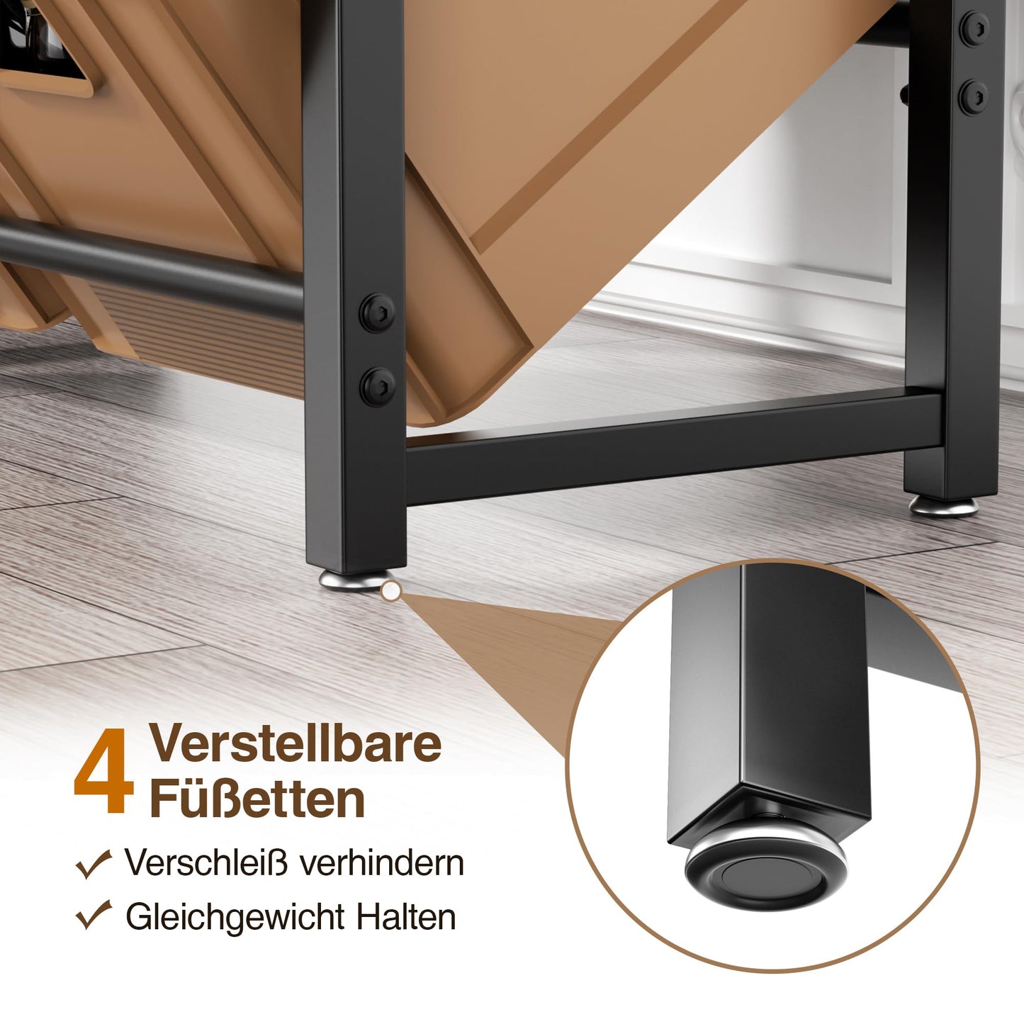 Getränkekistenregal für 3 Getränkekisten - Schwarz Metall Getränkeregal, Stabil & Platzsparend Kistenregal mit 3 Ebenen für Bier, Obst, Gemüse, Wasser - Für Wohnzimmer, Küche & Keller