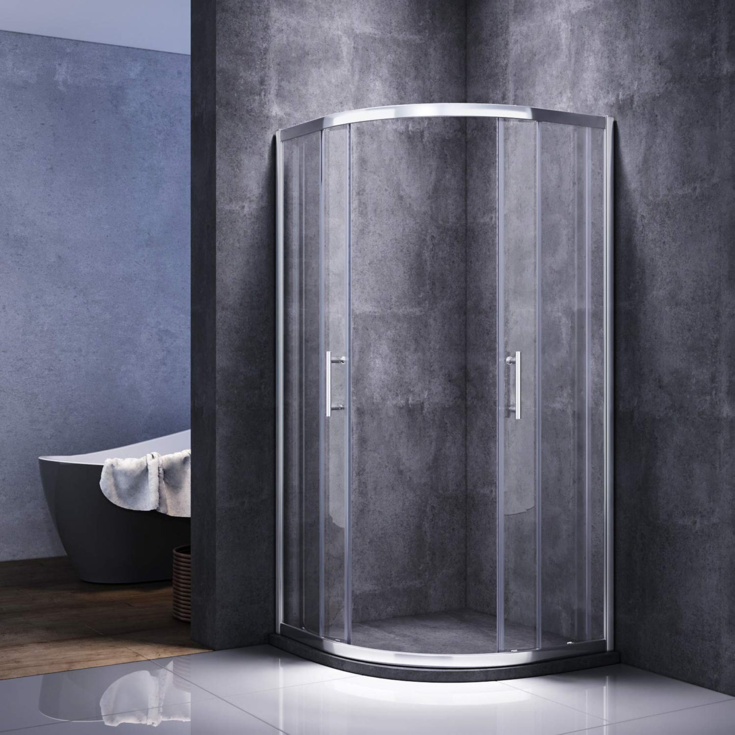 Quadrant Shower Cubicle Radius 550