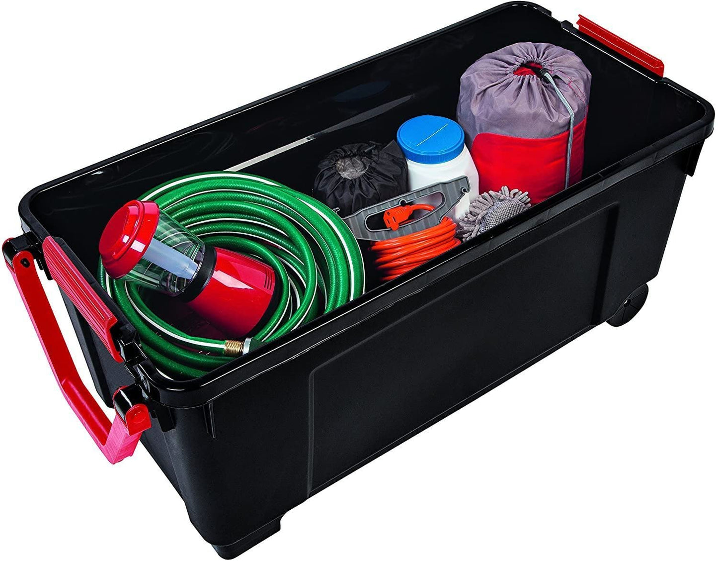 Iris Powerbox / Cushion Box / Cushion Box 'Store It All', SIA-1000, Mobile, Lockable, Robust, 170 L, Plastic, Black, 103 x 49.5 x 50 cm