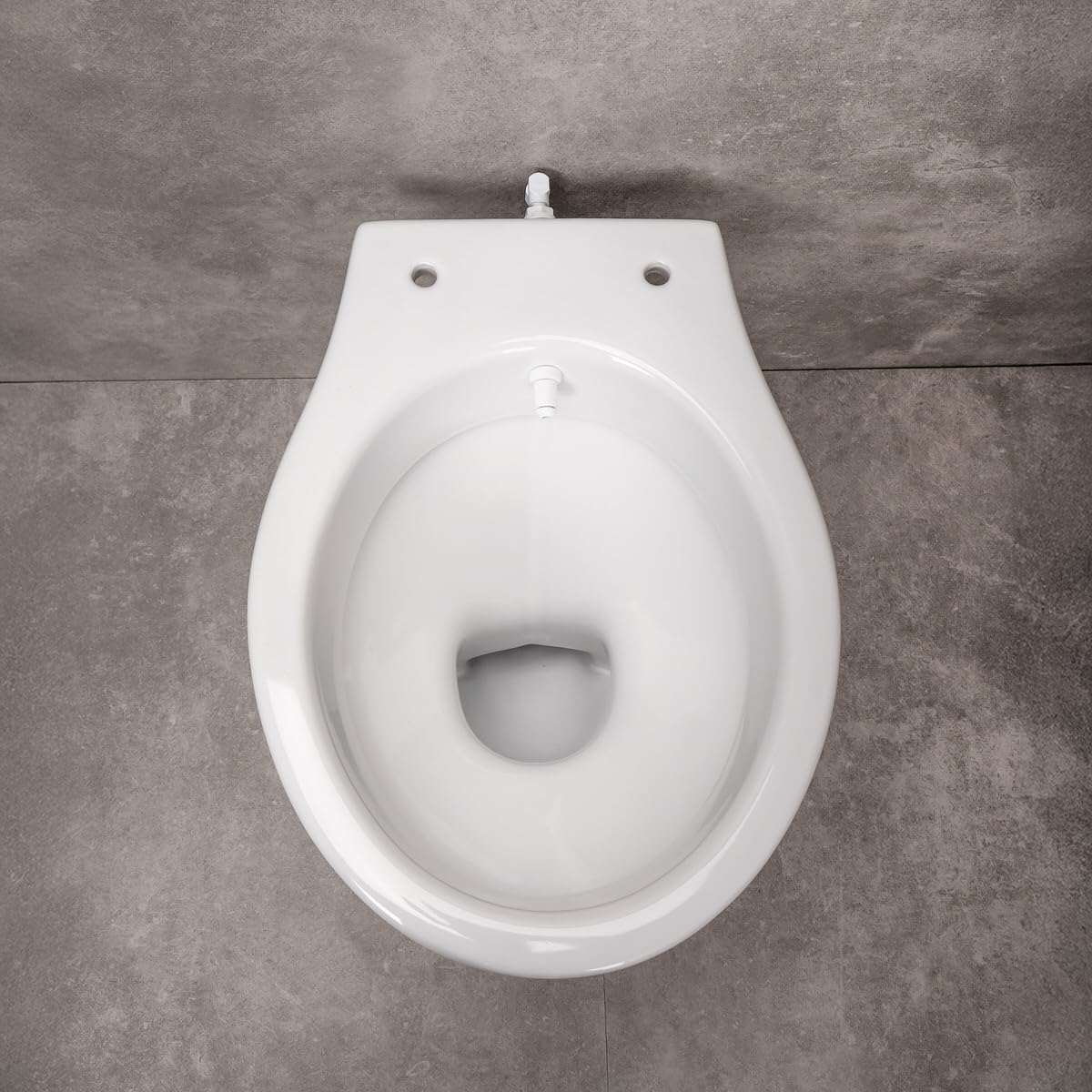 Belvit Dusch WC mit Bidet Funktion – Standtoilette mit Taharet, Hygienedusche, Spülkasten und Softclose WC-Deckel, waagerechter Abgang, Komplettset