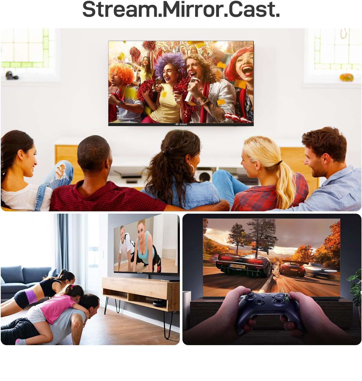 VIDAA Smart TV, 127 cm (50 Inch) TV, 1920 x 1080P Full HD TV, LED TV with HDMI/USB/AV IN/Triple Tuner DVB-T2/T/C/S2/Compact and Smart for Your Home, Black [Energy Class E]