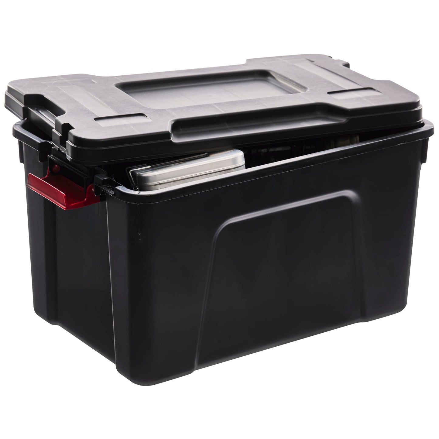 Iris Powerbox / Cushion Box / Cushion Box 'Store It All', SIA-1000, Mobile, Lockable, Robust, 170 L, Plastic, Black, 103 x 49.5 x 50 cm