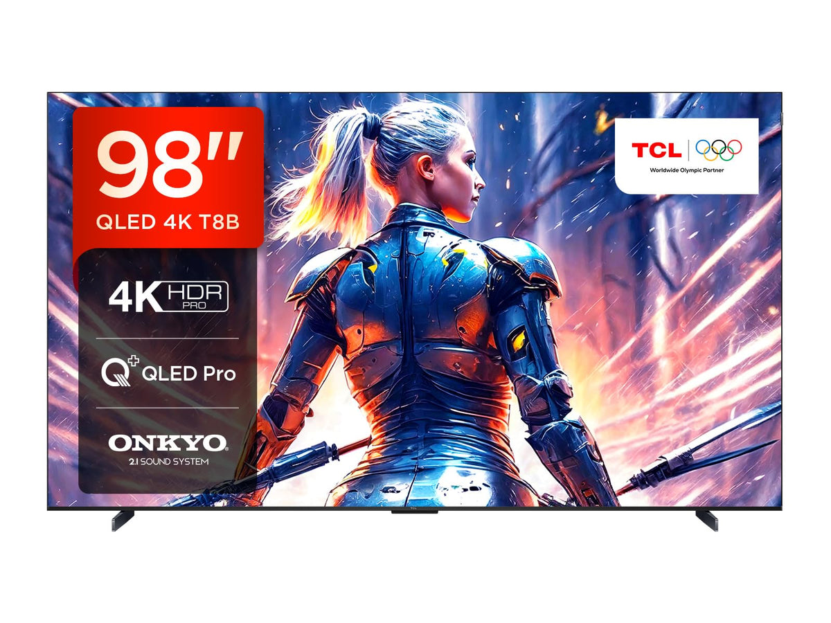 TCL 43T69C 43 Zoll QLED, Direct LED TV, 4K HDR TV, Smart Google TV (Dolby Vision & Atmos, Game Master, Motion Clarity, Kompatibel mit Google Assistant & Alexa)