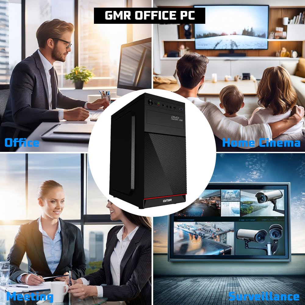 GMR Ultra i7 Business Office PC - Fast Calculator | 3 Year Warranty | 32 GB RAM | 1000GB SSD | DVD±RW | USB 3 | Windows 11 Pro | WiFi Bluetooth