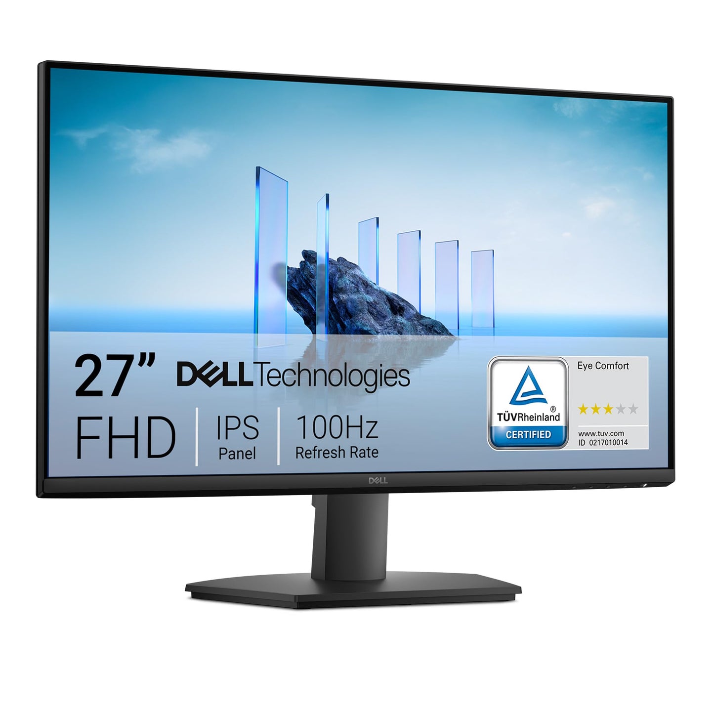 Dell 22 Monitor - SE2225HM, Full HD (1920 x 1080), 100Hz, VA, 5ms, VESA (100 x 100 mm), HDMI, VGA, Black