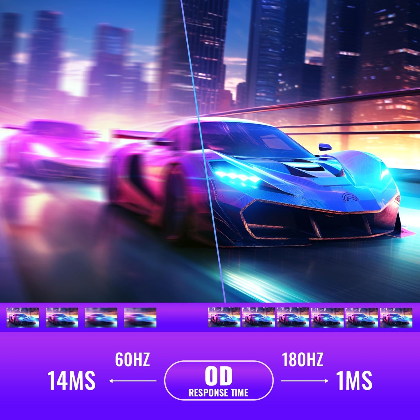 Minifire Curved Monitor 27 Inch 100Hz, PC Screen with Speaker -1500R FHD (1920 x 1080p) VA Panel, MPRT 1ms, sRGB110%, Less Blue Light, HDMI 1.4, Type-C 2.5W, Supports VESA - Black