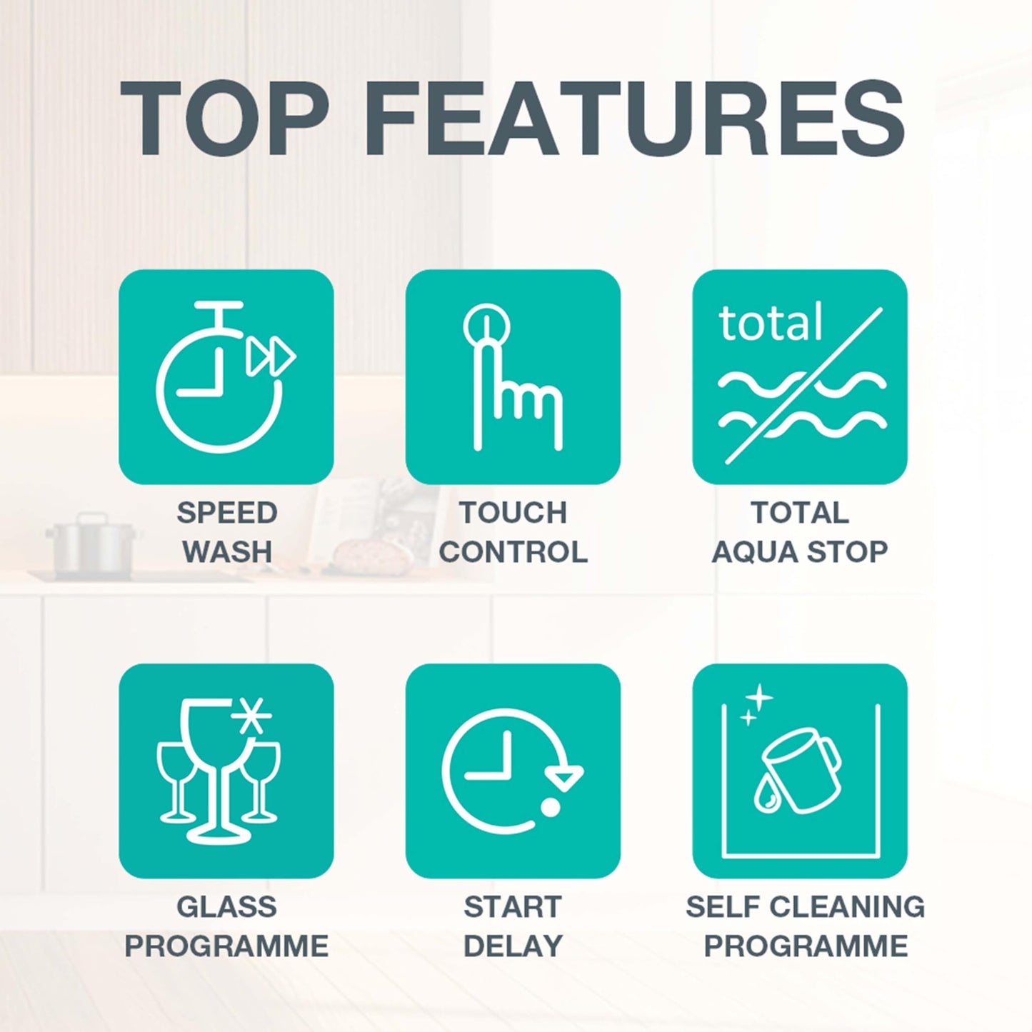 Gorenje GS643C90W Dishwasher/Freestanding/60 Width/16 Place Settings/6 Programmes/TotalDry/Total AquaStop/MultiClack/FlexUse/Intensive Programme/Crystal Glass/Energy Efficiency: C/Dimensions (H x W x