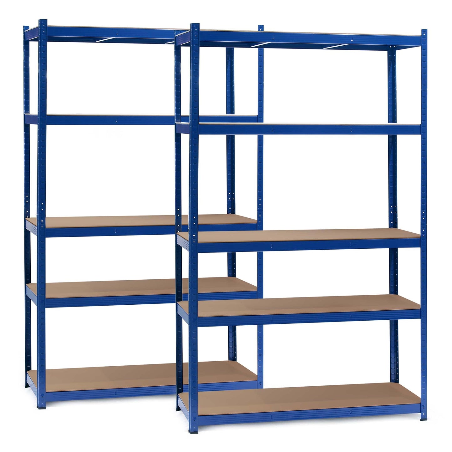 Wiltec Heavy Duty Shelving Unit 160 x 60 x 180 cm, 175 kg Shelf, Galvanised Steel, Load Shelving Unit with 4 Shelves, Workshop Shelving