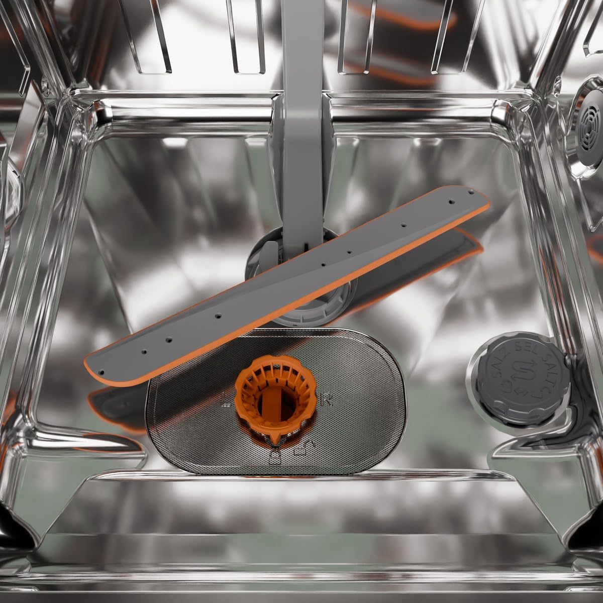 Gorenje GV642C65 Dishwasher/Built-in Unit Front Not Included / Made in EU 60 Width / 14 Place Settings / 6 Programmes / TotalDry / Total AquaStop / SpeedWash / XXL Stainless Steel / Energy Efficiency