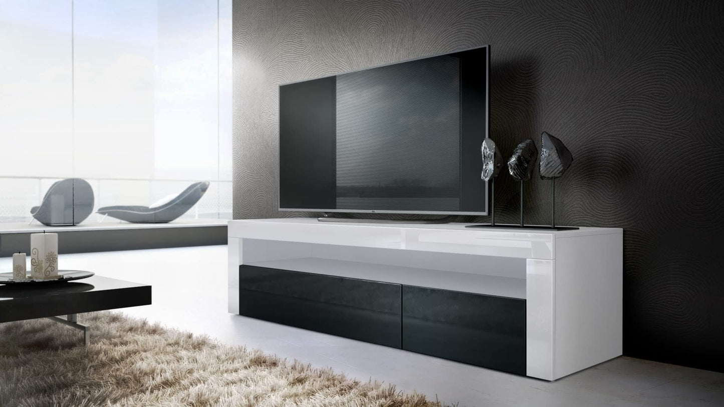 Vladon Valencia Chest of Drawers Sideboard White