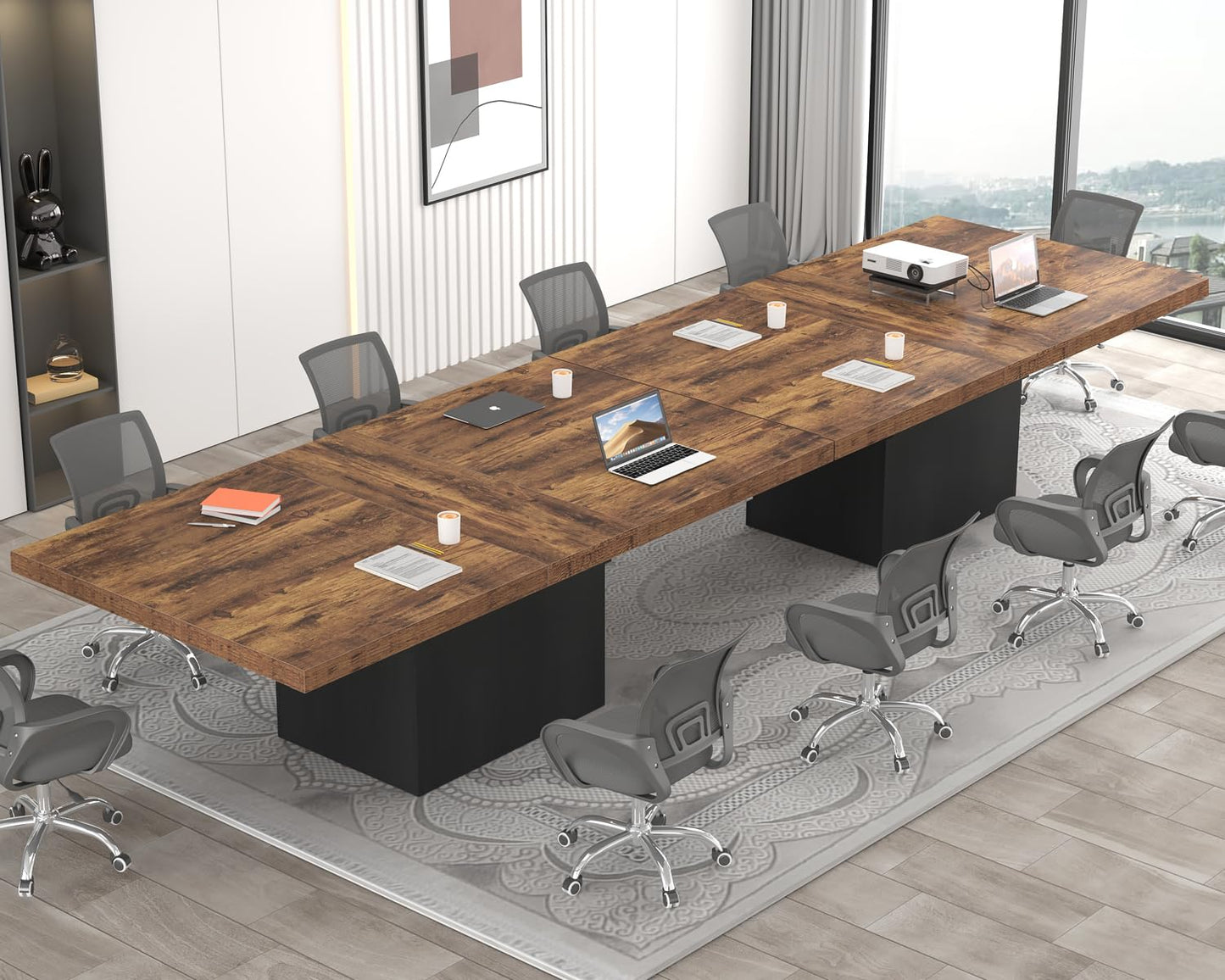 HSH Modern Black Dining Table1