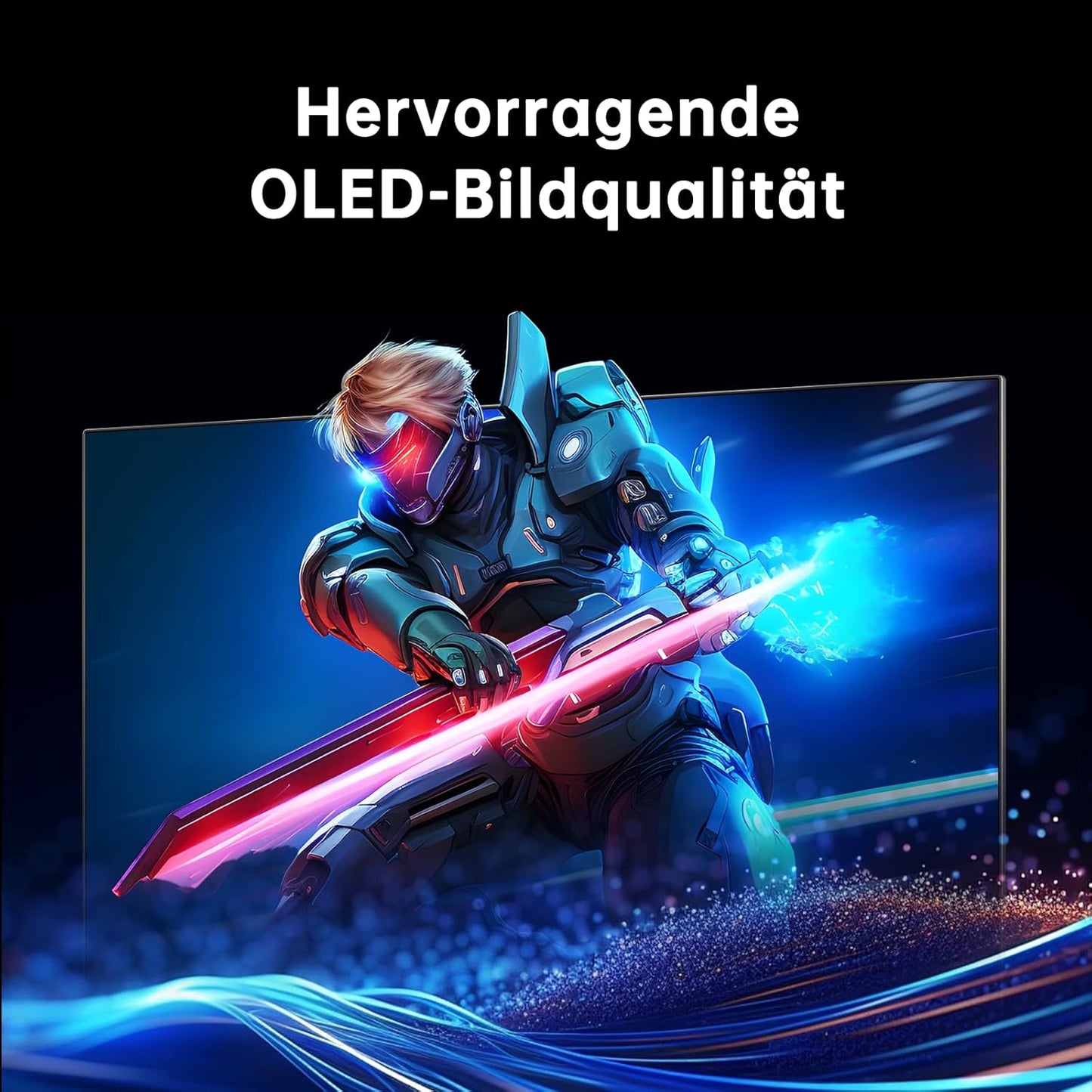 KTC 32 Zoll Monitor Curved 1000R, 2K WQHD (2560x1440p) 240Hz Gaming Monitor, 1ms, Adaptive Sync, 122% sRGB, 4000:1 Kontrast, 2 x DP 1.4 (240Hz), 2 x HDMI 2.0 (144Hz), Unterstützung von Tilt und VESA