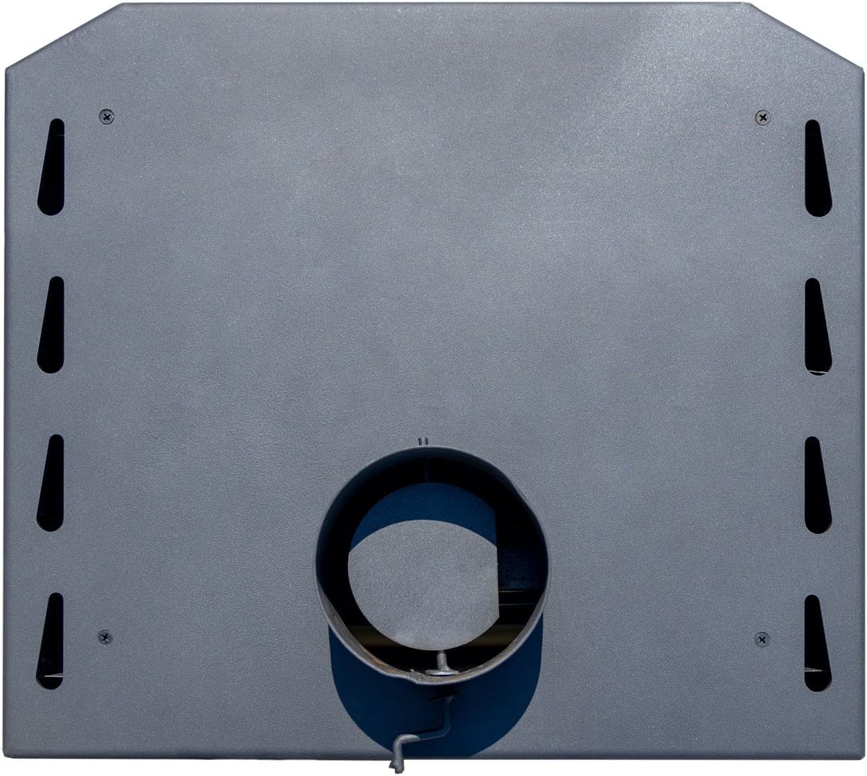 Fireplace with Baking Compartment, White Wood Stove, 12.1 kW, Fireplace, Ambasador Stove, Permanent Burning Stove, Workshop Stove, Swedish Stove, Hut Stove Heating Oven