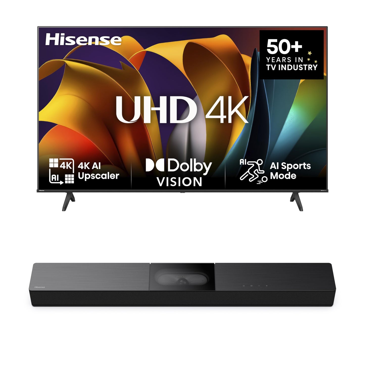 Hisense 40E4QT Fire Viewer, 40 Inches, DLED, Smart TV, Game Mode, AI Sports Mode, Dolby Audio, Dolby MS12, DTS Virtual X, HDR10, HLG, Full HD, High Contrast, Noise Reduction [2025]