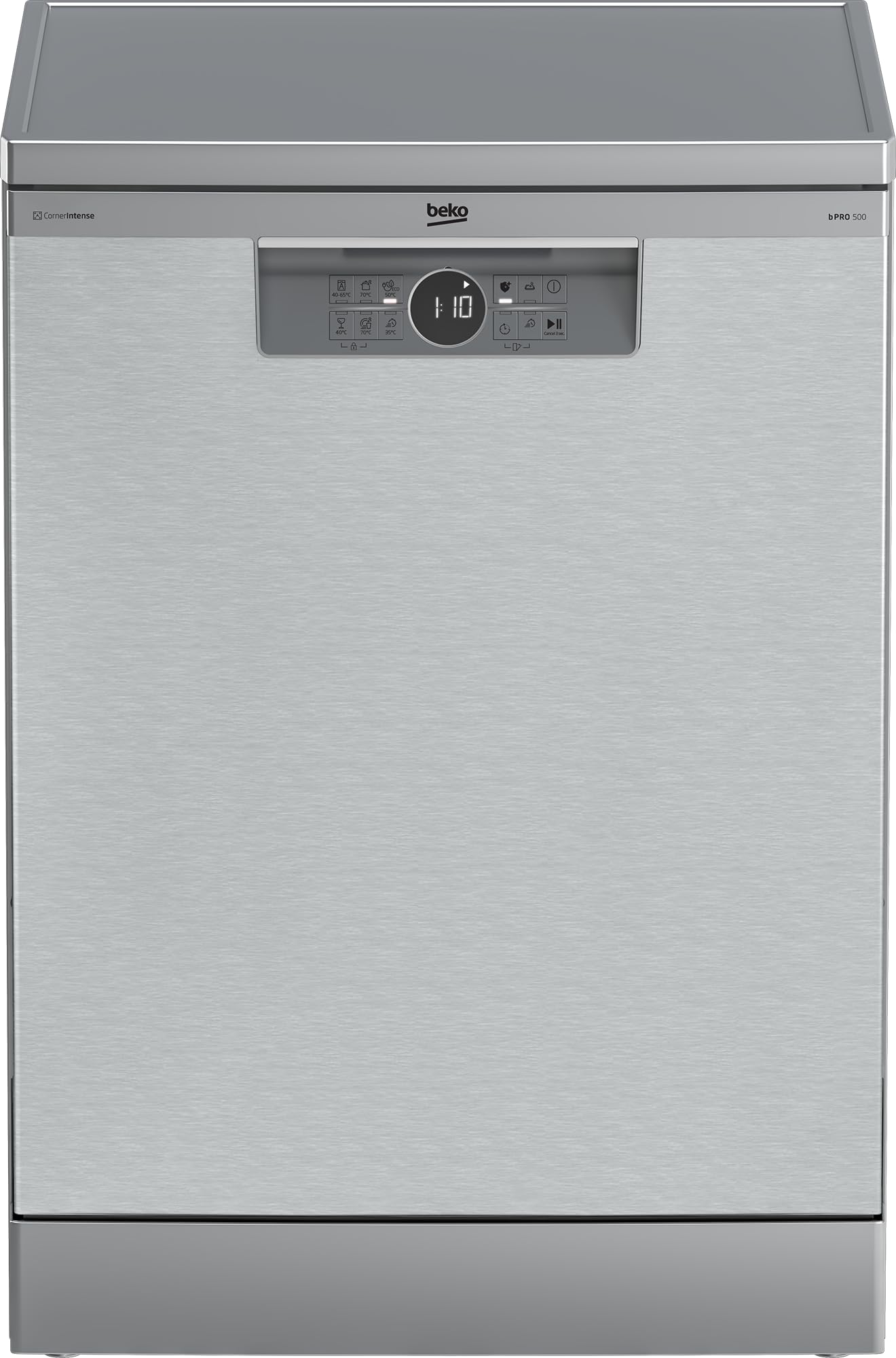 Beko BDFN26430S Dishwasher 60 cm, Freestanding, Undermountable, for 14 Place Settings, 6 Programmes, 4 Additional Functions, 3 Sink Levels, HygieneIntense, SelfDry, Program for Half Load, Silver