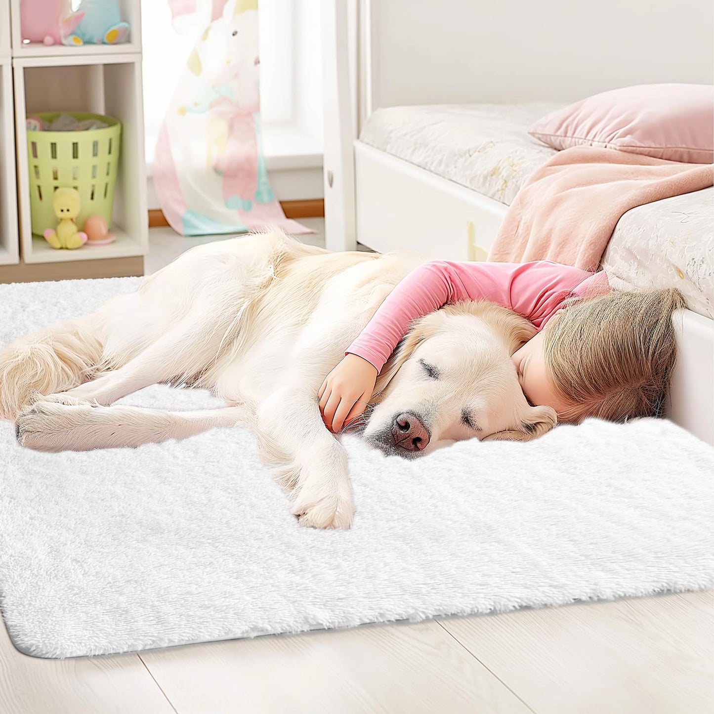 Sour Lemon Hochflor Teppich Grau Teppich Wohnzimmer 140x200 Waschbar Anti-Rutsch Extra Große Teppiche Schlafzimmer Flauschige Moderne Teppiche Matte Teppichen für Schlafzimmer Kinderzimmer