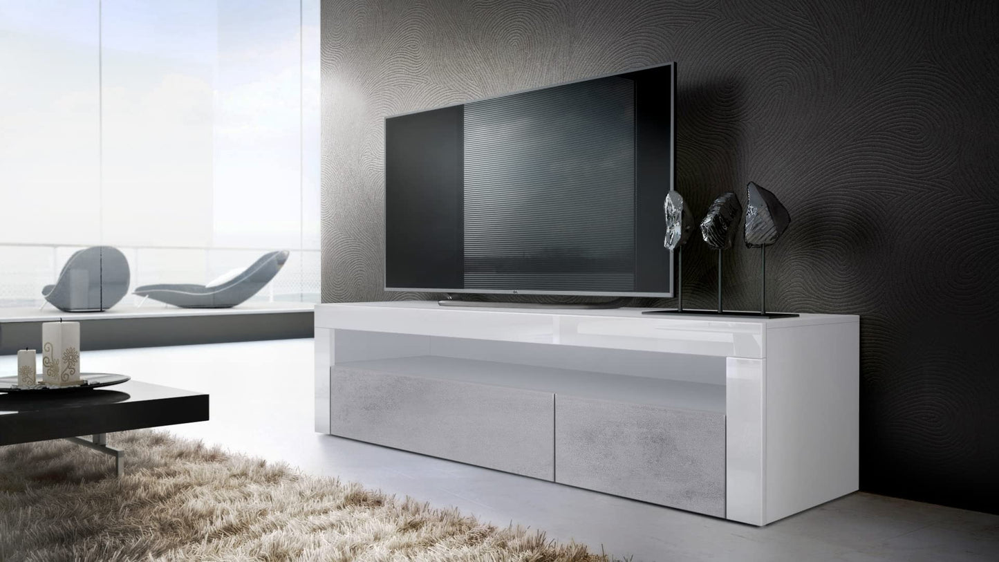 Vladon Valencia Chest of Drawers Sideboard White