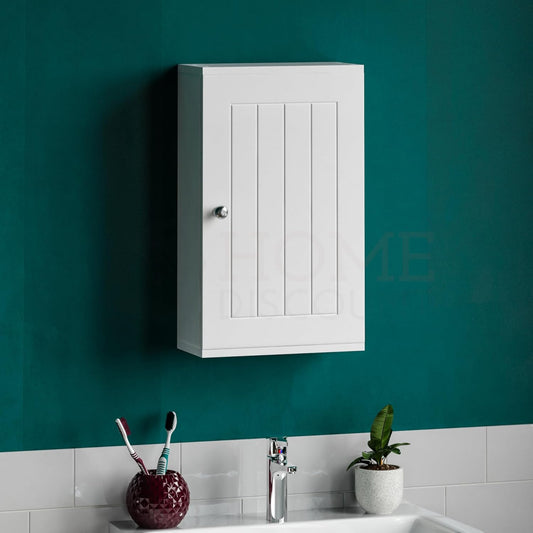 Bath Vida Priano Wall Mounted Cabinet with Door Bathroom Bathroom Storage White