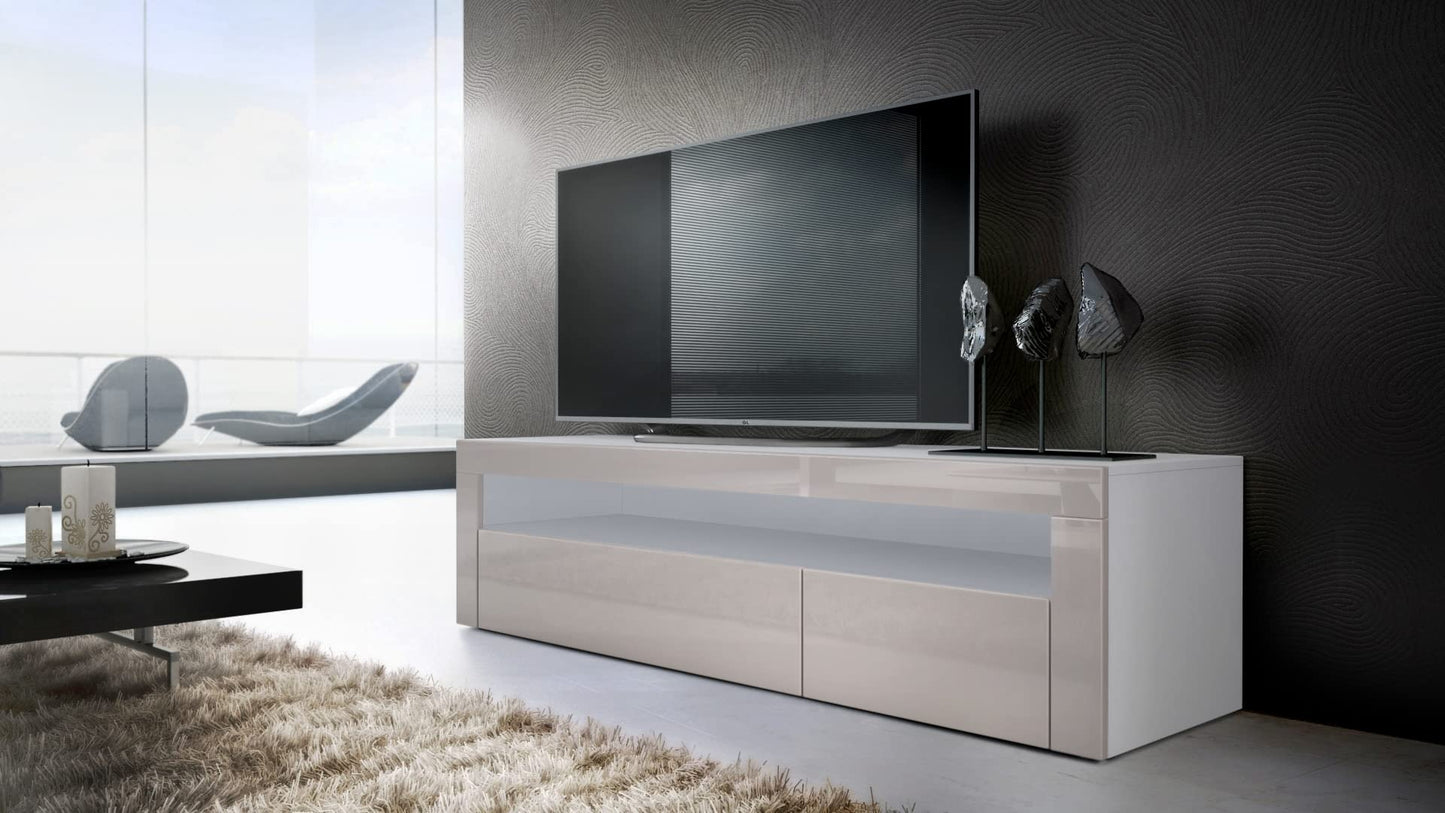 Vladon Valencia Chest of Drawers Sideboard White