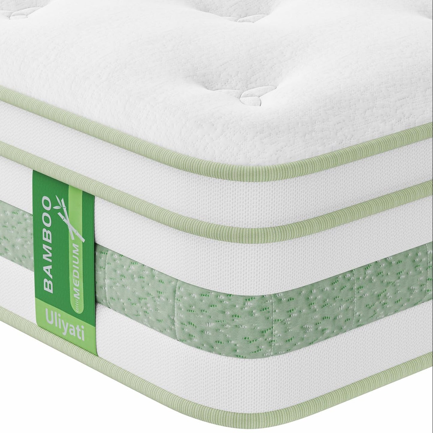 Mattress 140 x 200 cm, 25 cm Height Pocket Spring Mattress, Oeko-Tex Certified, Orthopaedic Spring Mattress, Ergonomic Rolled Mattress H3 Medium Firm