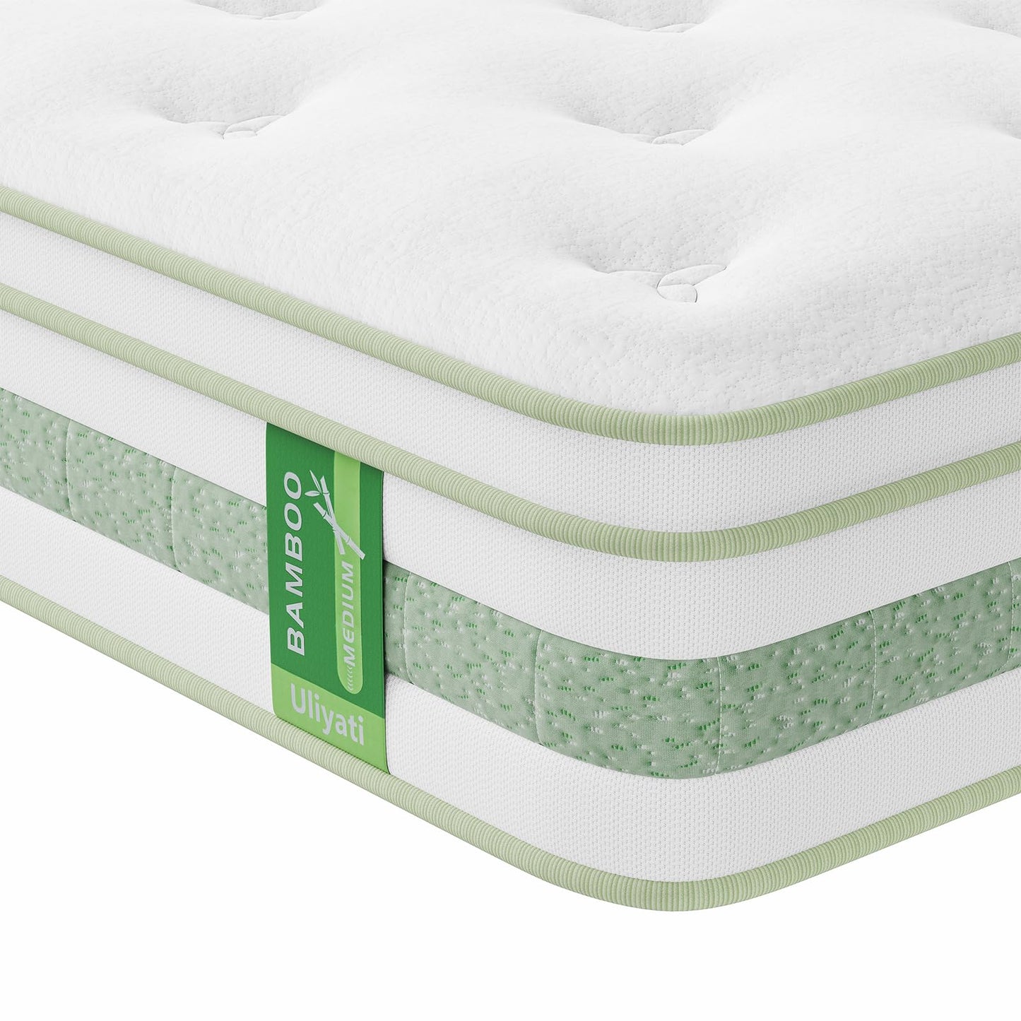 Mattress 140 x 200 cm, 25 cm Height Pocket Spring Mattress, Oeko-Tex Certified, Orthopaedic Spring Mattress, Ergonomic Rolled Mattress H3 Medium Firm