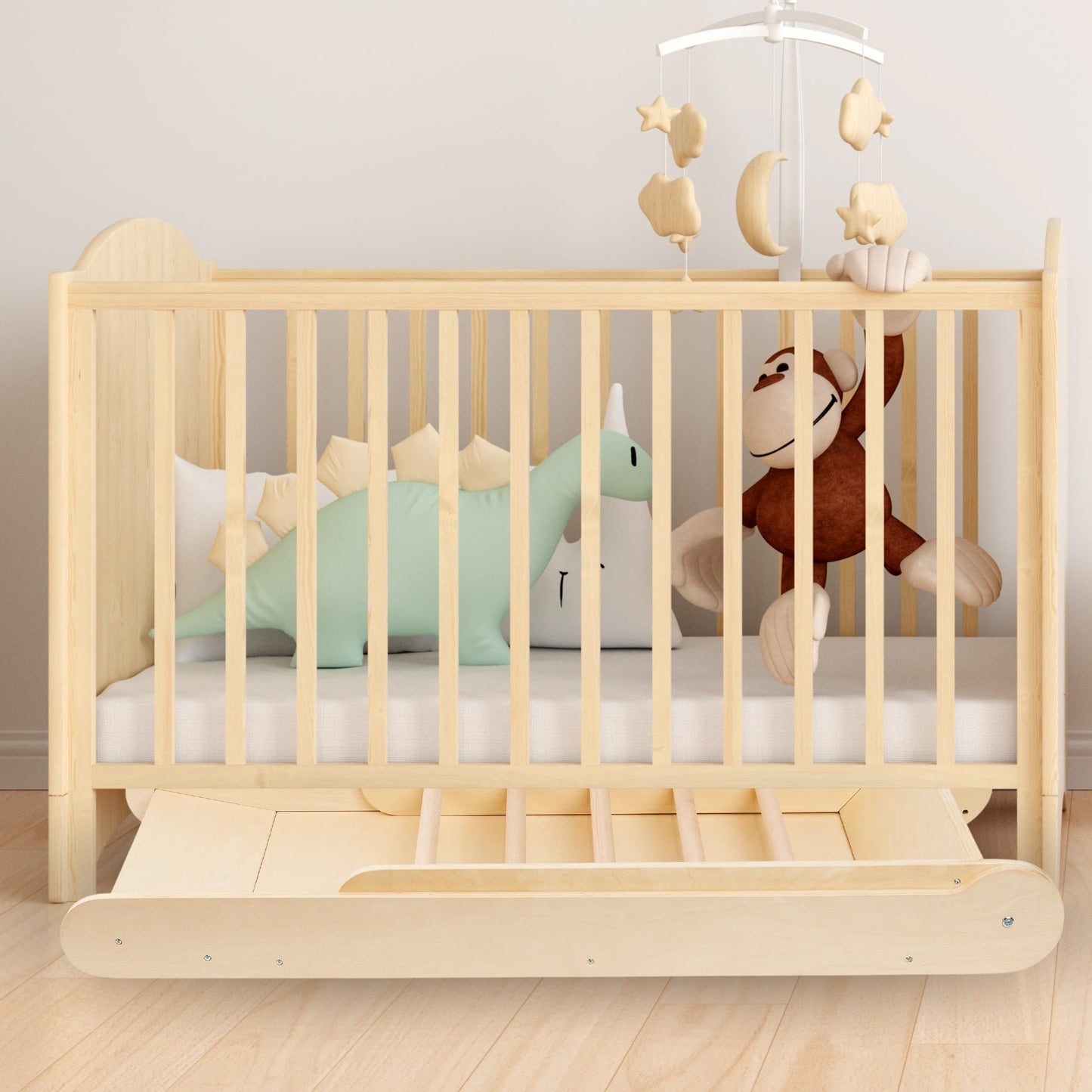 Mamabrum Wooden Pet Playground XL 5-in-1, Slide, Swing, Climbing Wall, Net and Ladder for Active Toddlers, Sturdy, for Active Homepage, Support Baby Development