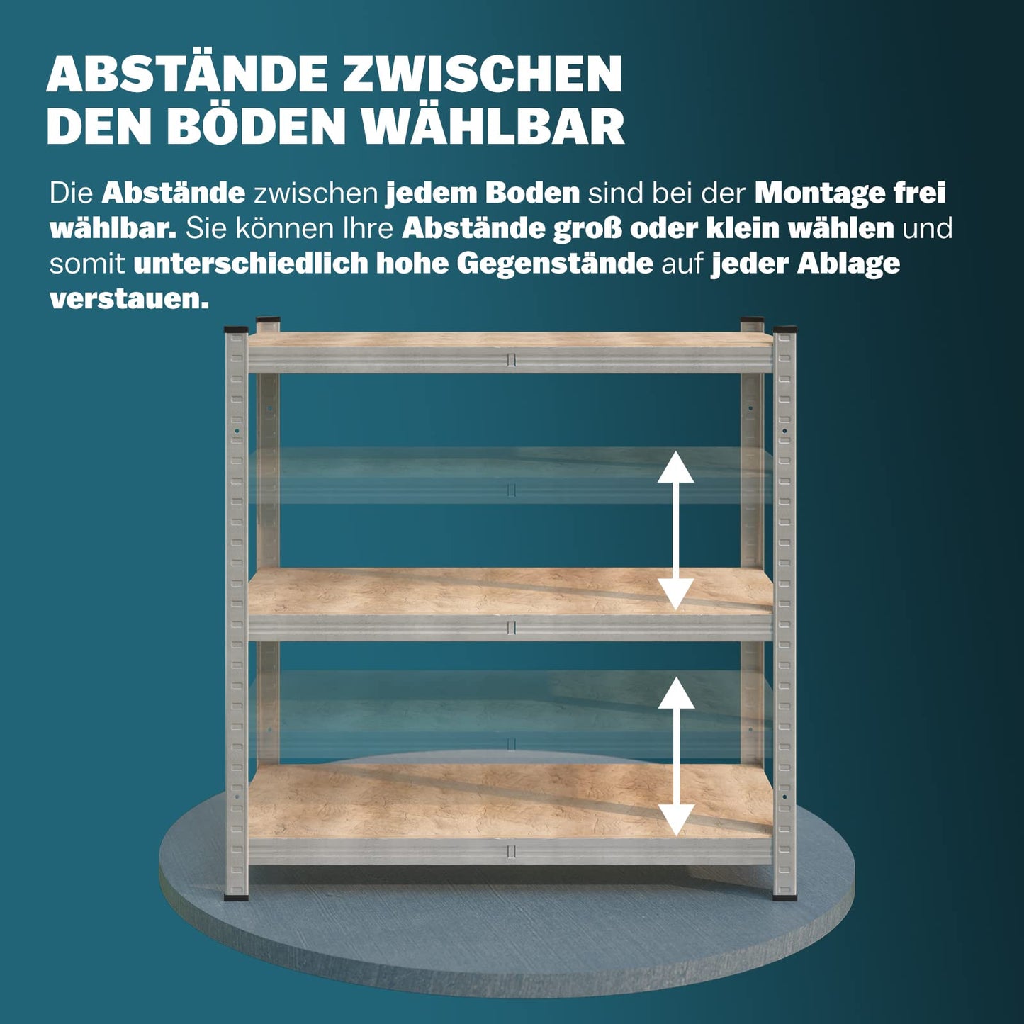 Monzana® 2 x Heavy Duty Shelving Unit 180 x 90 x 40 cm Red 1750 kg 10 MDF Panels Mounting Material Cellar Shelving Storage Shelving Metal Shelf Workshop Shelf